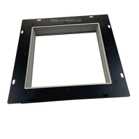 Housse de protection souple en soufflet accordéon De TianHai, rigide et résistante, en nylon noir pour machines-outils CNC