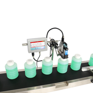 طابعة نافثة للحبر حرارية بشاشة لمس 5 بوصات عالية الجودة تلقائية مع تاريخ طابعة عبر الإنترنت وطباعة رمز QR - Product Image 2