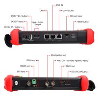 جهاز اختبار كاميرات المراقبة الجديد CCDCAM IPC-9800 Plus بدقة 1280×800 يدعم H.265/H.264 مع واي فاي مدمج بسرعة 150 ميجابت في الثانية وشاشة لمس IPS 7 بوصة