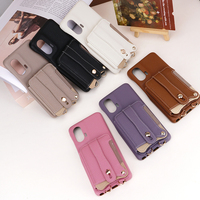 Funda Multifuncional de Cuero para Teléfono Móvil con Soporte para iPhone, Samsung, Xiaomi, Oppo, Huawei, Oneplus, Motorola, Vivo, Sony