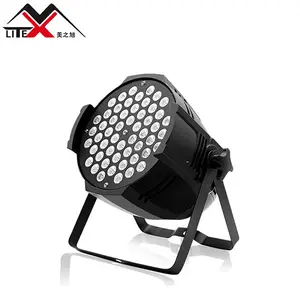 قوانغتشو المهنية الإضاءة سعر المصنع 54 3w led الاسمية 64 rgb dmx ضوء المرحلة ضوء علبة بار led ل ملهى ليلي