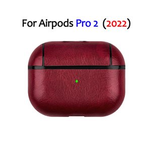 Housse en cuir PU de haute qualité pour Apple Airpod pro <span class=keywords><strong>2</strong></span> génération 2022, étui de protection pour <span class=keywords><strong>AirPods</strong></span> pro <span class=keywords><strong>2</strong></span> - Product Image 2