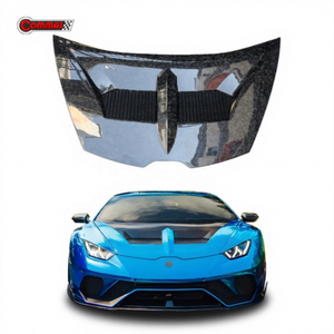 Capot avant en fibre de carbone sèche style LB pour Lamborghini Huracan LP610 LP580 LP640 EVO, couvercle de moteur en carbone amélioré - Product Image 1