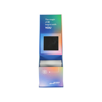 Impression personnalisée sur carton rigide avec vernis sélectif UV, impression et taille personnalisées, impression de logo magnétique avec boîte cadeau miroir