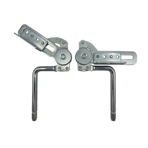Adjustable Furniture Hinges For Sofa Armrest Headrest Backrest 90-180 Degree Surface Mount Hot Rolled Steel Modern Design - Product Image 4