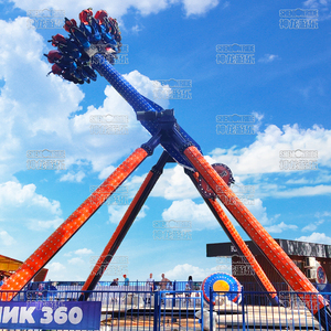 Gran péndulo interior Frisbee Swing Ride Emocionante equipo de descubrimiento para Recinto Ferial Construcción de fibra de vidrio - Product Image 5