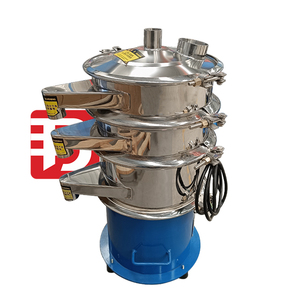 Nueva pantalla vibratoria rotativa Trommel con diseño impulsado por motor de acero inoxidable para tamizar partículas minerales (malla 0-200) - Product Image 4