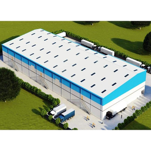 Chất Lượng Cao Kim Loại Thép Khung Thép Mái Bìa Kết Cấu Thép Kho - Product Image 4