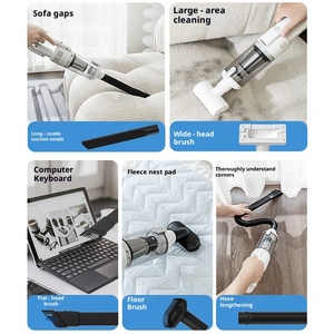 Aspirateur à poils d'animaux domestiques, écologique, en plastique ABS, aspirateur électrique automatique, 48000Pa, 1,5 kg, haute puissance, toutes saisons, utilisation en intérieur - Product Image 4