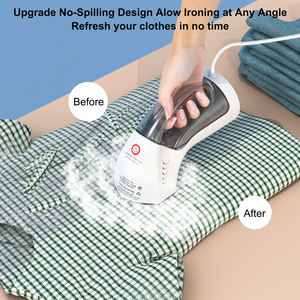 Stiratore a Vapore 2 in 1 per Vestiti e Ferro da Stiro 1000W, Riscaldamento in 30s, Serbatoio d'Acqua Portatile da 250ml, Vaporizzatore per Indumenti da Viaggio - Product Image 6