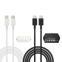 Cable tipo C para Samsung Cable tipo C a tipo C Cargador para Samsung Galaxy S20 S21 S22 Note10 Cable DE LA USB-C para Samsung S21 S21 +