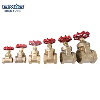 Vanne à boisseau en bronze sans plomb forgé BMAG Chine Fabrication C83600 C84400 C89833 C87850 200WOG
