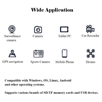 Lector de Tarjetas de Memoria 3 en 1 USB 2.0 Tipo C Micro USB TF Ranura SD Adaptador OTG 6 en 1 para Tableta Unidad Flash