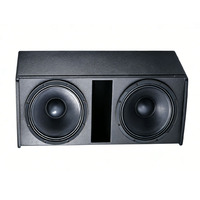 Subwoofer passif double de 18 pouces en néodyme haute puissance 2800W 30Hz, système de haut-parleurs de basses pour DJ, salle KTV, club, discothèque, scène de fête
