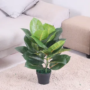 Plants Artificial Decorative Hot Sale Artificial Small Plants Small Faux Scindapsus Aureus Plants For Home Table Decor