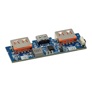 Cargador de Batería de Litio con LED, Doble USB 5V 2.4A, Micro/Tipo-C, Módulo de Carga para Baterías 18650, Banco de Energía Portátil - Product Image 1