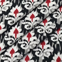 Popeline imprimée 100% coton, douce, anti-plis, de haute qualité, 114 GSM, idéale pour les textiles de maison et les vêtements - Pantalons, jupes