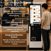 Kiosque Commercial de Commande Automatique Plug & Play OEM ODM SDK Personnalisé Intel Core I3 Windows/Android Sur Pied Prix Usine