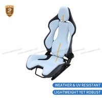 Siège de course en fibre de carbone sèche personnalisé pour simulateur de course Ferrari, fauteuil de jeu, siège de simulation E-Sports