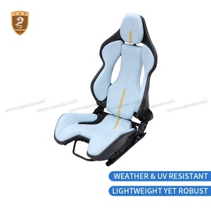 Siège de course en fibre de carbone sèche personnalisé pour simulateur de course <span class=keywords><strong>Ferrari</strong></span>, fauteuil de jeu, siège de simulation E-Sports - Product Image 4
