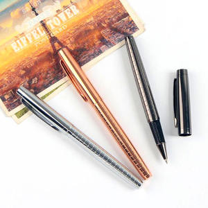 NM-51R ที่มีคุณภาพสูงหรูหราพรีเมี่ยมของขวัญธุรกิจโลหะโกลเด้นลูกกลิ้งปากกา - Product Image 2