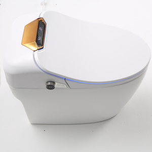 High tech intégré toilette intelligente retournement automatique de toilette électrique à induction housse de siège piédestal toilette - Product Image 2