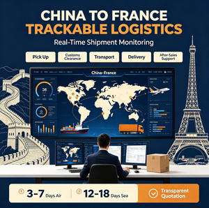 Chine vers France, Colis Aérien, Colis Maritime, Service de Transport Maritime par Camion, DDP avec Dédouanement Double - Product Image 1