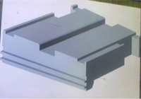 Nouveau #5 Gapping Machine Nylon Ensemble complet de guide de lame en acier et fermeture à glissière avec moteur central et pièces de pompe
