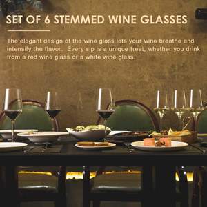 Verres à <span class=keywords><strong>vin</strong></span> en gros, verres à <span class=keywords><strong>vin</strong></span> <span class=keywords><strong>blanc</strong></span>/rouge à long pied, verres à <span class=keywords><strong>vin</strong></span> en cristal soufflé à la main, emballage cadeau, verres de Bourgogne - Product Image 5