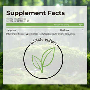 Fabriek Oem Glycine Capsules Bevorderen Slaapondersteuning Neurotransmitters En Het Zenuwstelsel Veganistische Capsules Non-Gmo Glutenvrij - Product Image 3