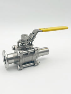 Haute qualité 1000 WOG robinet à tournant sphérique sanitaire SS304/316 acier inoxydable manuel/électrique pharmaceutique alimentaire eau pneumatique général - Product Image 2