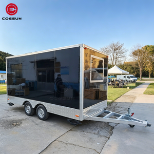 Cogsun Rimorchio Mobile per Alimenti, Carretto per BBQ, Caffè e Crêpes in Vendita in <span class=keywords><strong>California</strong></span>, Rimorchio per Catering e Vendita di Cibo - Product Image 1