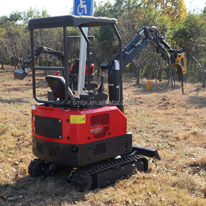Miniexcavadora sobre orugas hidráulica completa de China, motor Kubota, excavadora pequeña, cubo gratis incluido - Product Image 6