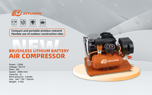 เครื่องอัดอากาศแบบระบายความร้อนด้วยอากาศ รุ่นใหม่ ZLW220W ประสิทธิภาพสูง ใช้แบตเตอรี่ลิเธียมแบบไร้แปรงถ่าน พร้อมมอเตอร์และ PLC - Product Image 3