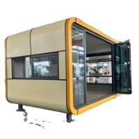 Fullking Creative Office Apple Cabin, maison conteneur mobile d'extérieur au design moderne avec chambre, pour utilisation dans les zones panoramiques et les espaces paysagers