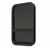 Usines RV fenêtres coulissantes verticales fenêtre de bus de voiture pour Motohome 12*22"