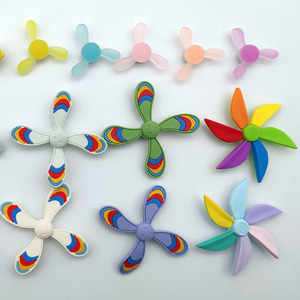 ฝาปิดหลอด10มม. ทำจาก PVC มาคารอน3D สีรุ้งอุปกรณ์เสริมสำหรับบาร์ - Product Image 6