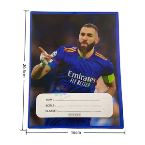 卸売グラフページステープルバインディングA4 A5エクササイズブックアフリカ諸国16 * 20.5cmオフセット紙用カスタム製造 - Product Image 5