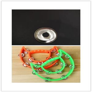 Wholesale Galvanized Steel Tambourine Rings Jingle Bell Rattle <b>Drum</b> Bongo <b>Hand</b> <b>Drum</b> Musical Instrument Replacement Accessories - Product Image 6