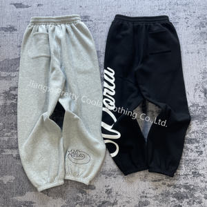 MP806 Men's <strong>Jogger</strong> Sweatpants Elastic Waist <strong>Custom</strong> Embroidery Breathable Anti-Pilling Polyester/Cotton Fleece Heavyweight Baggy - Product Image 6