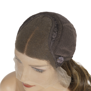 Peluca de Cabello Humano Virgen con Encaje Frontal 9x5, Color Marrón con Reflejos, Sin Pegamento, Venta Directa de Fábrica, en Stock para Mujeres - Product Image 3