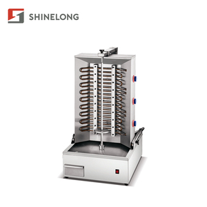 Girarrosto verticale giroscopico pollo greco Grill Gas in acciaio inox spiedino turco Doner <span class=keywords><strong>Kebab</strong></span> - Product Image 1