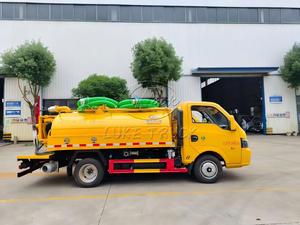 รถดูดสิ่งปฏิกูลแบบไฮโดร-แวค DFAC 3CBM 95 แรงม้า สำหรับทำความสะอาดท่อระบายน้ำและสิ่งปฏิกูลเคลื่อนที่ในเขตเทศบาล - Product Image 3