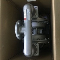 Pompe à diaphragme pneumatique métallique OVELL A20SATTS avec bride en acier inoxydable 316