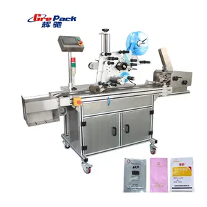 High-accuracy Bag Top Surface Flat Stickers Labeling Machines for Small Businesses