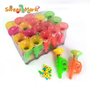 Jouet trompette en plastique, bonbons, halo, saveur de fruit, bonbons, jouet de bonbons pour enfant