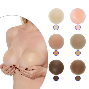 Cache-tétons en silicone réutilisable de qualité médicale pour femmes Cache-tétons en silicone fin et sans couture Vente en gros en usine - Product Image 2