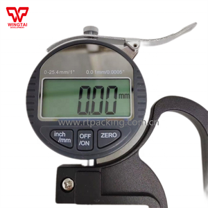 0-25mm, 0.01mm, 30mm cam, plaka, kağıt, Film dijital ekran kalınlık ölçer byby - Product Image 2