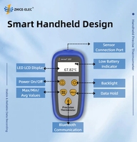 Digital Thermocouple Thermometer T Type -100 400C 0.01C Resolution Lab Accuracy App for Surface Temperature