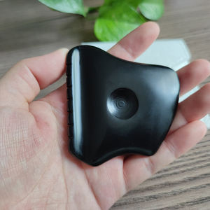 Outils de massage facial Gua Sha, outil de massage en pierre de Bian naturelle, pierre Gua Sha pour le corps avec peigne - Product Image 6